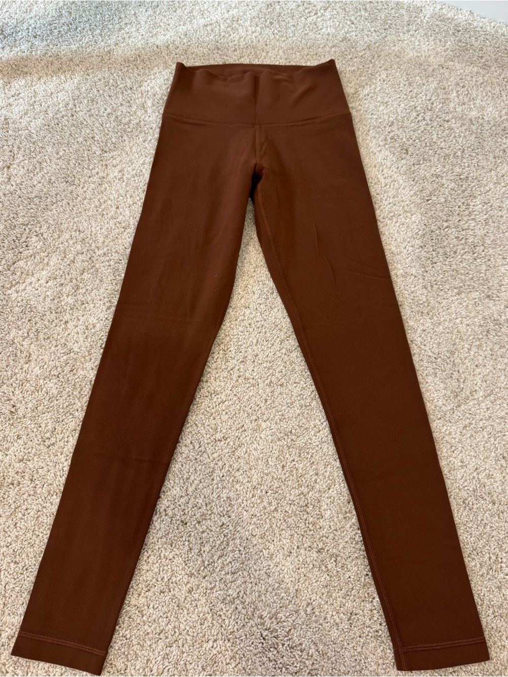 Aritzia Butter High-Waist Brown Leggings